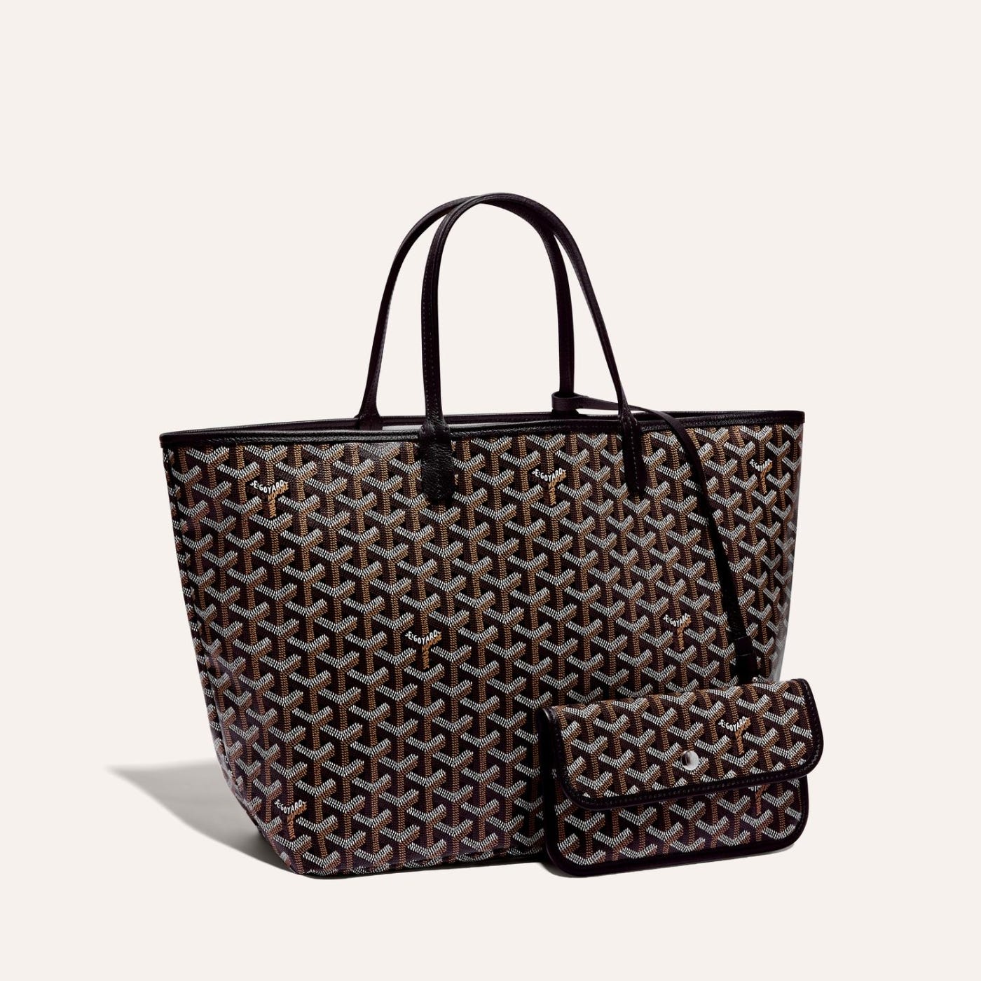 Goyard Saint Louis PM Tote Bag Black - Image 1